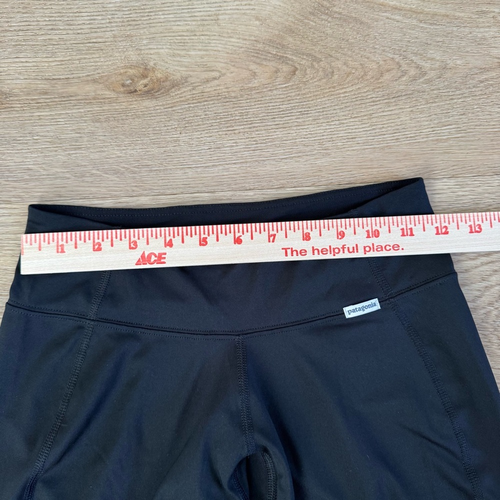 Patagonia Capilene 1 Silkweight Leggings XS Black Baselayer - Picture 4 of 7